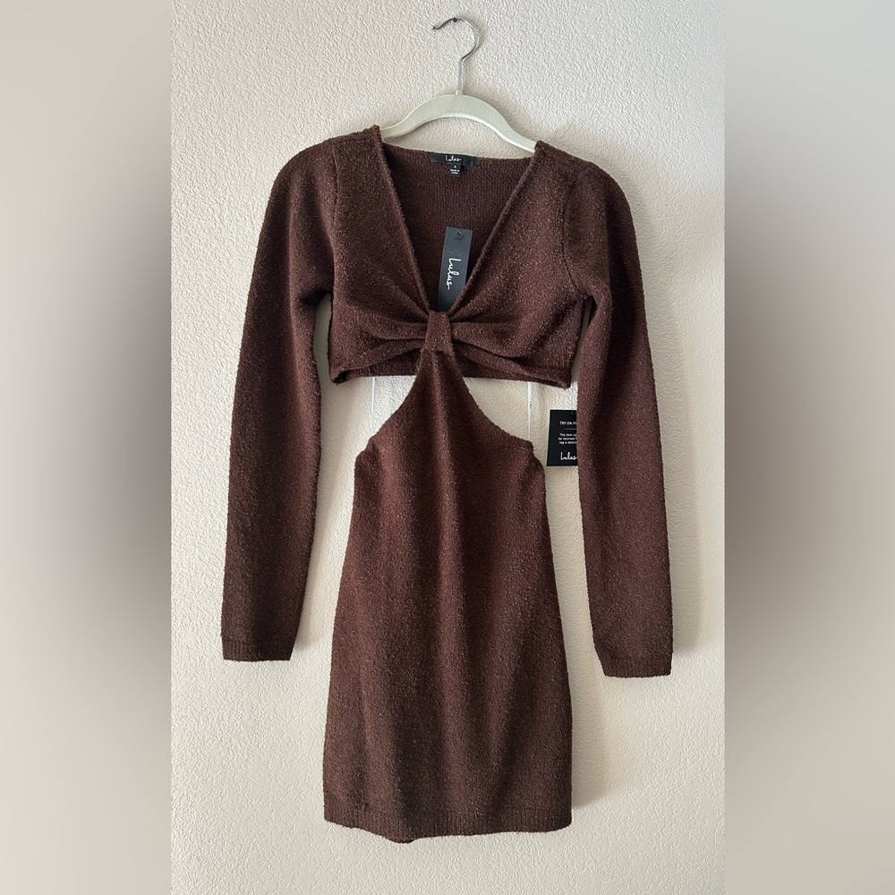 New Espresso Sweater Dress